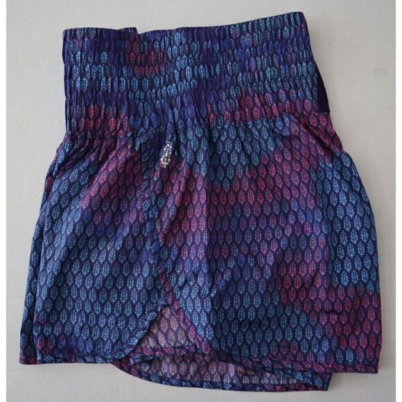 Free People Movement OB122354 Women Sz L Multicolor The Way Home Pull On Shorts - Picture 7 of 9